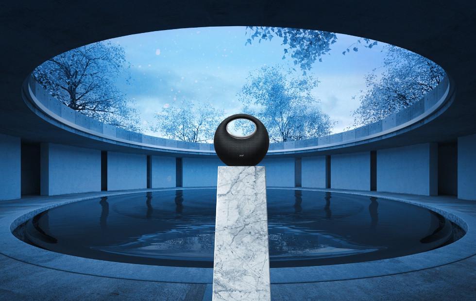 Anker Zolo Model Zero Google Assistant speaker has an odd design