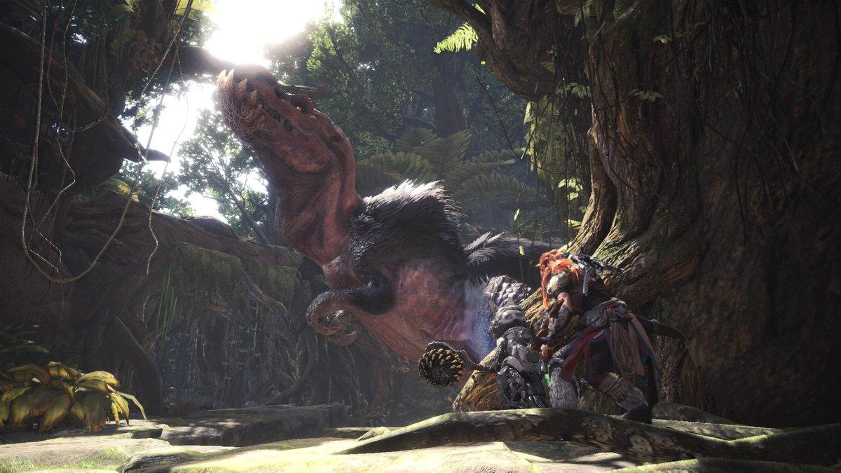 Monster Hunter World S Next Horizon Zero Dawn Quest Revealed Slashgear Monster Hunter World S Next Horizon Zero Dawn Quest Revealed Slashgear