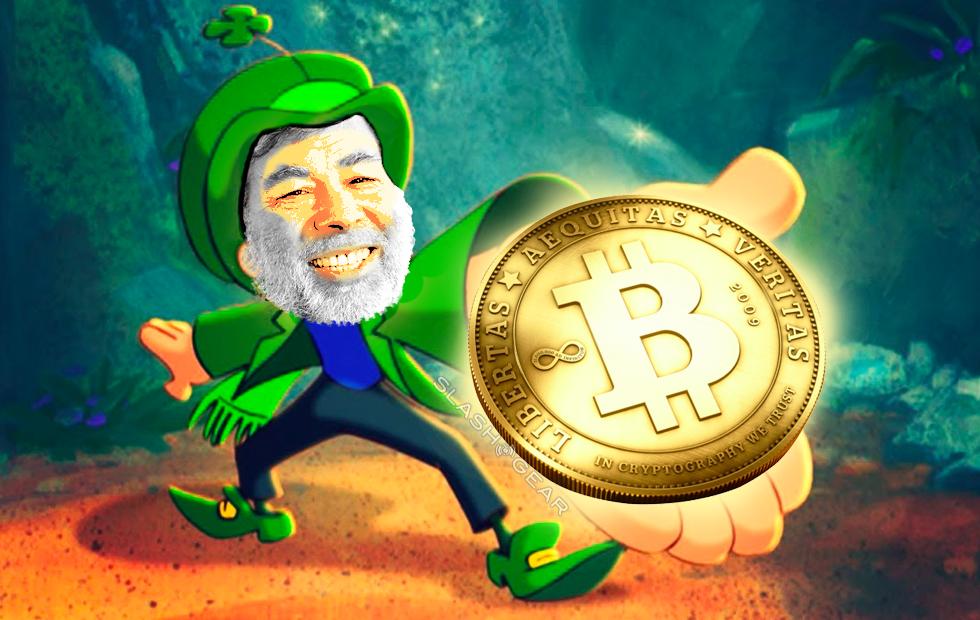 Woz says someone stole 7 of his Bitcoins