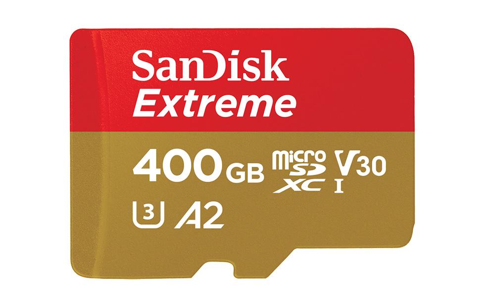 SanDisk 400GB microSD card is world’s fastest at 160MB/s
