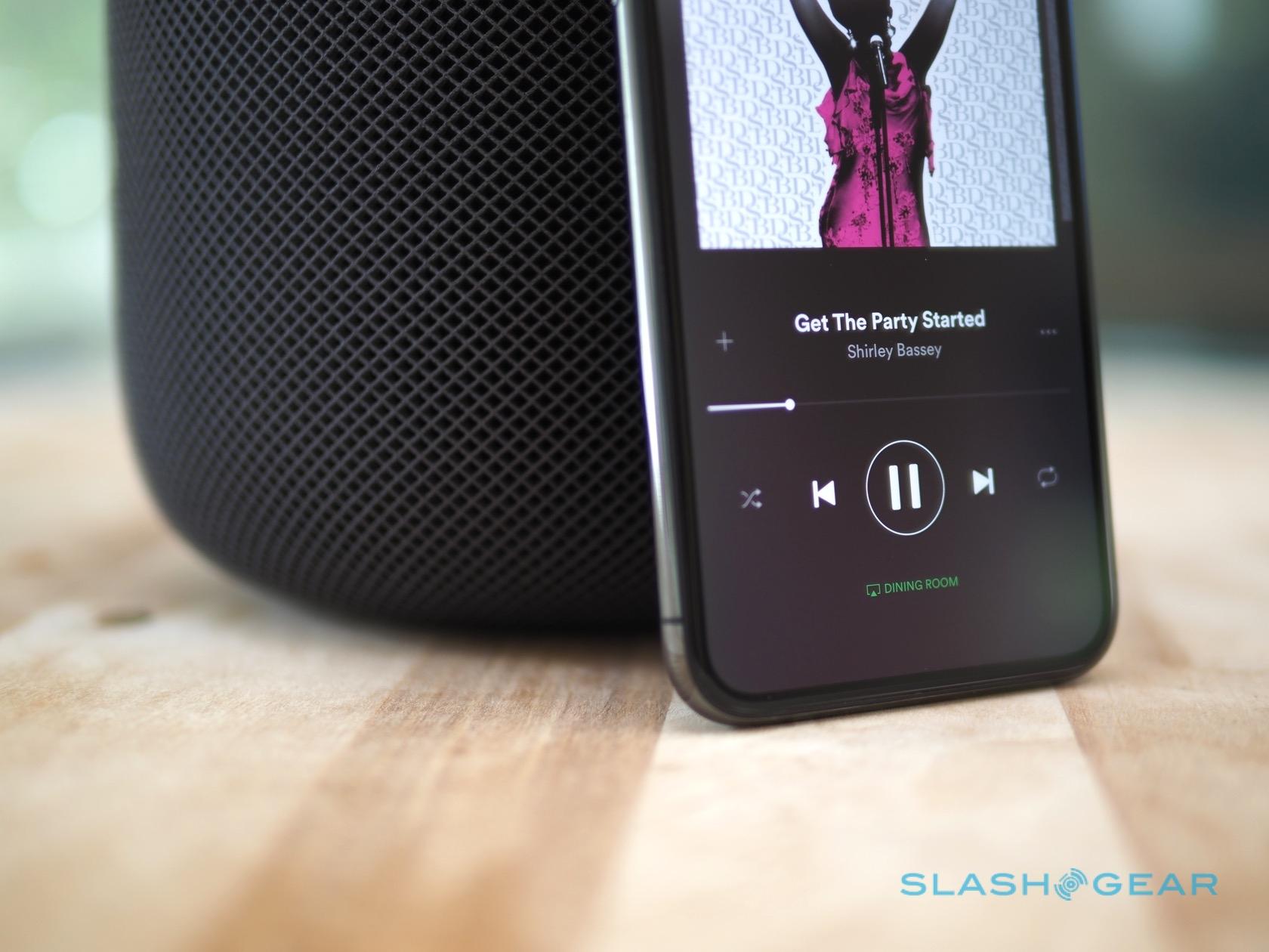 spotify and homepod