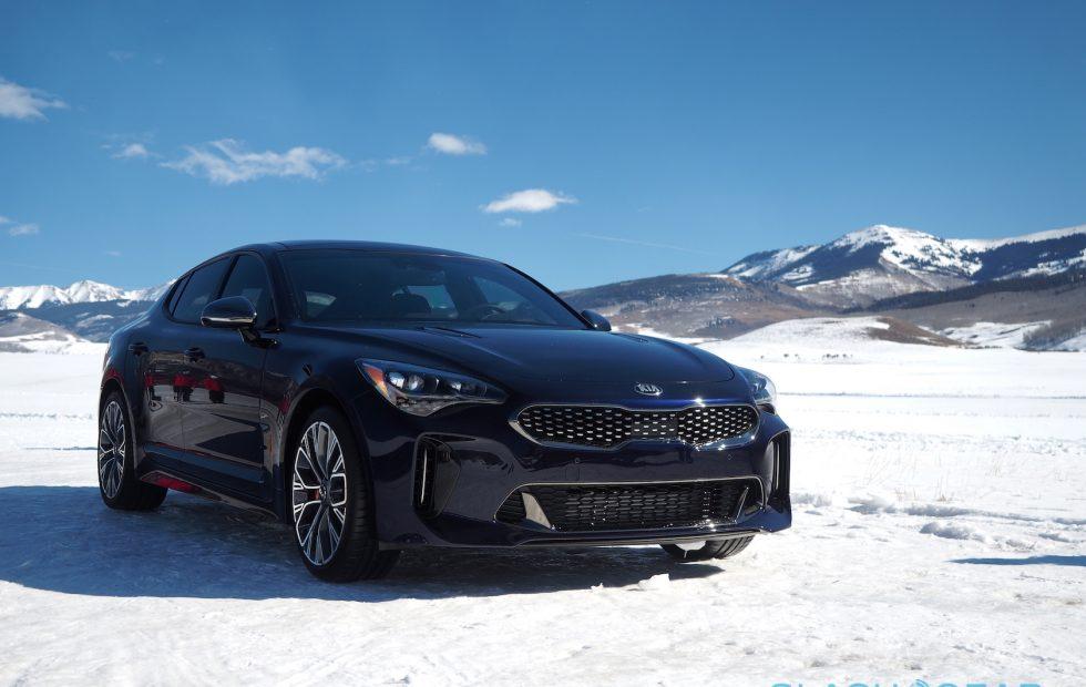 Kia Stinger Blue Interior