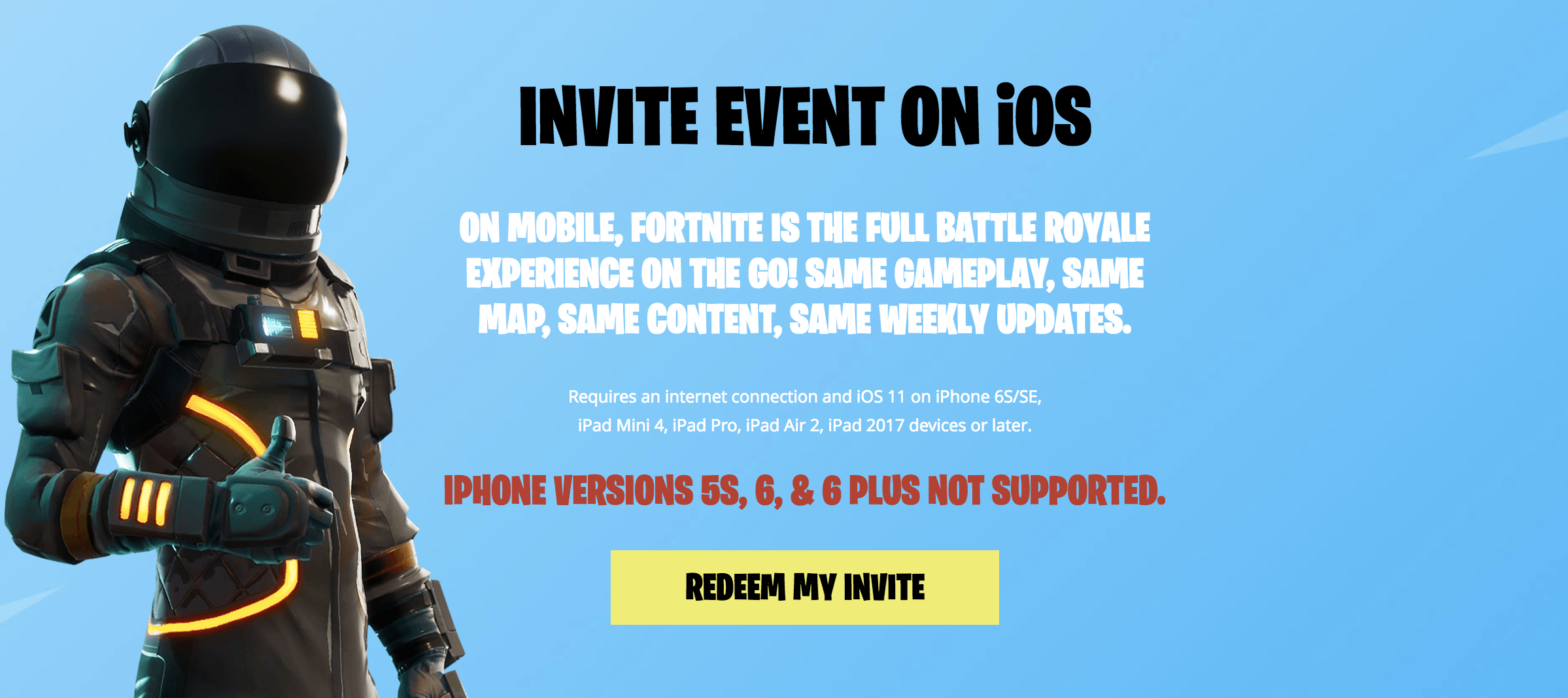 also users that wish to join in on the fun in fortnite mobile can do so with a code distributed by epic games users that are part of the beta have their - fortnite mobile iphone