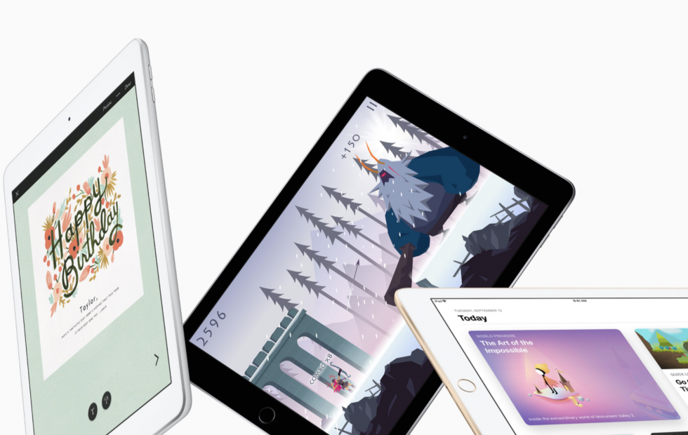 New iPad revealed with Apple Pencil in tow
