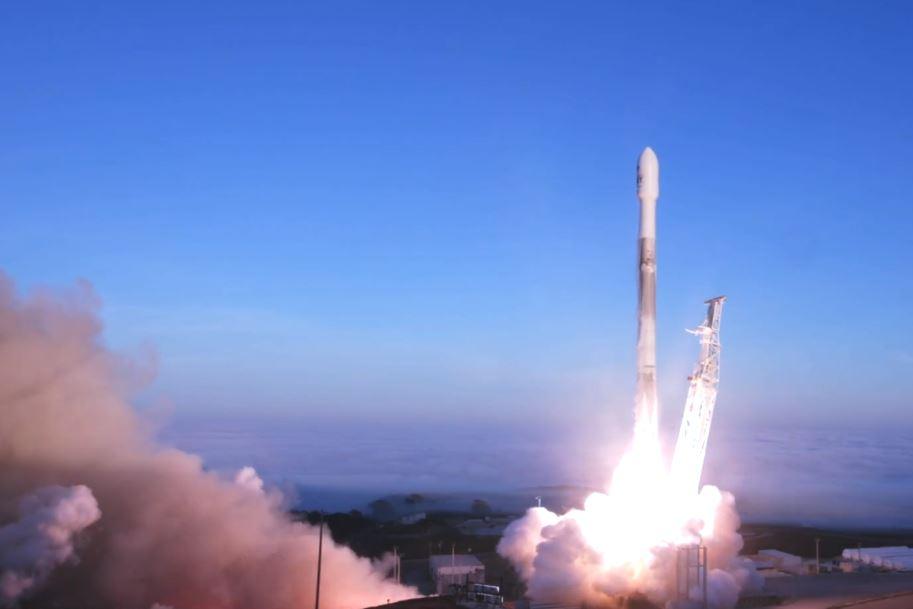 SpaceX Falcon 9's Iridium satellite 