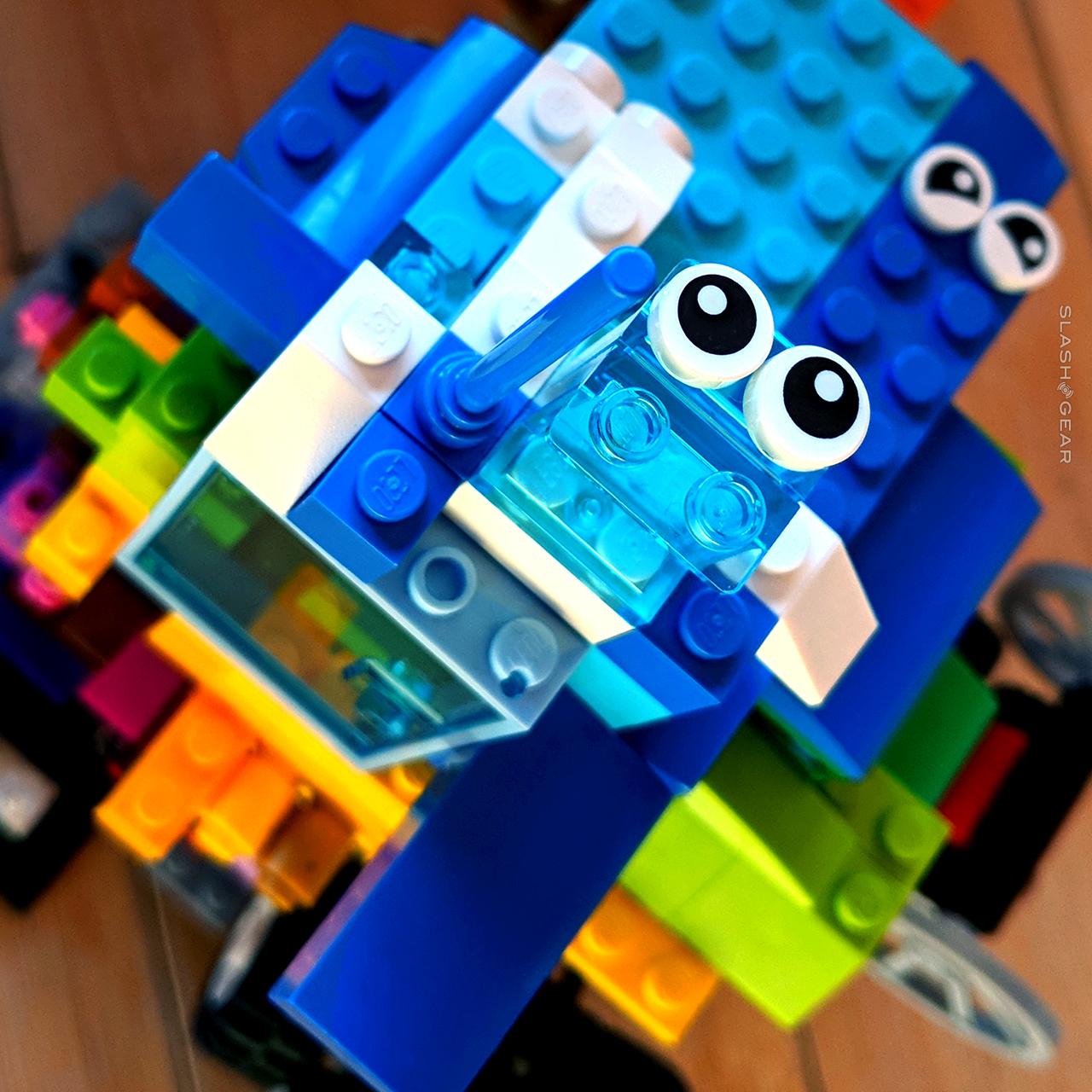 lego bricks on roll