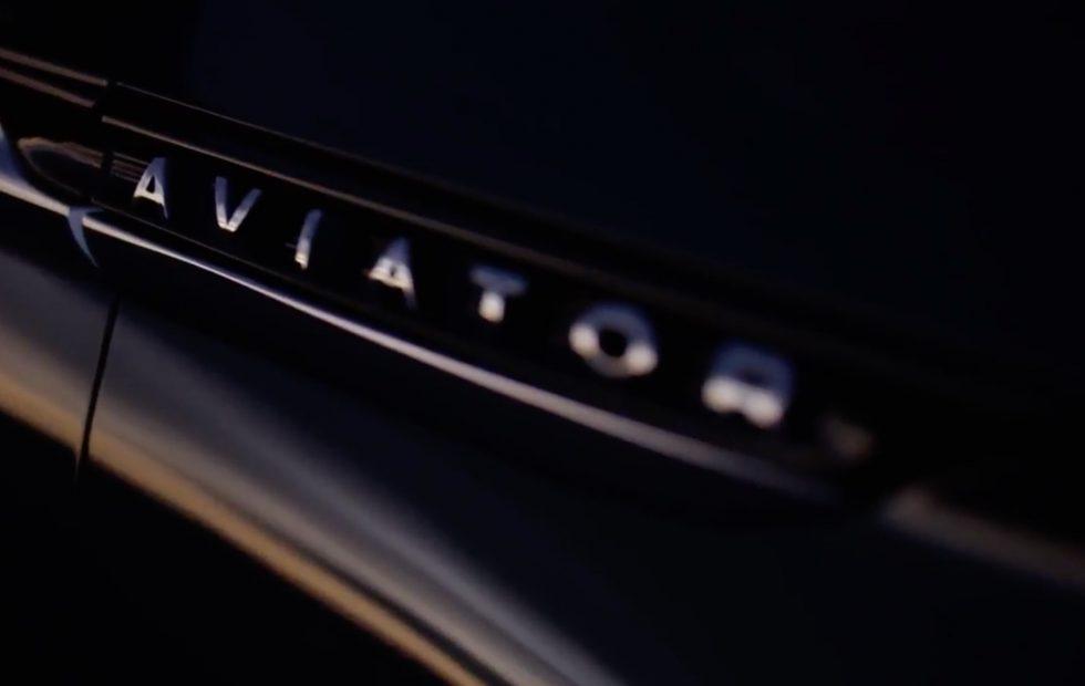 Lincoln Aviator teased for New York concept reveal