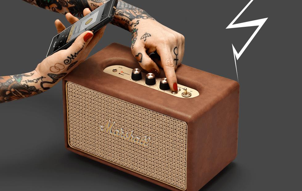 marshall action speaker