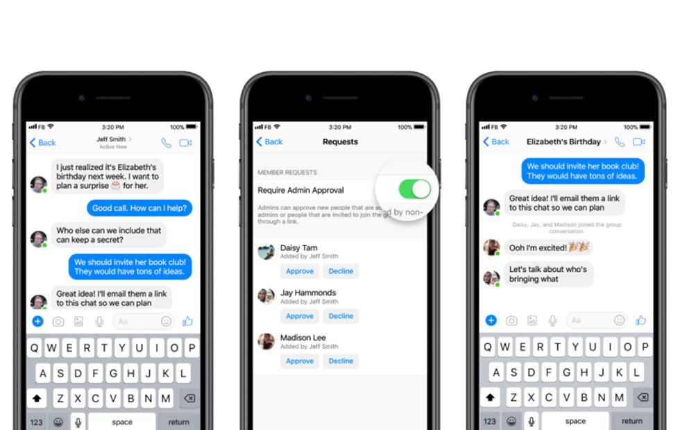 Facebook Messenger Adds Admin Privileges For Group Chats Slashgear