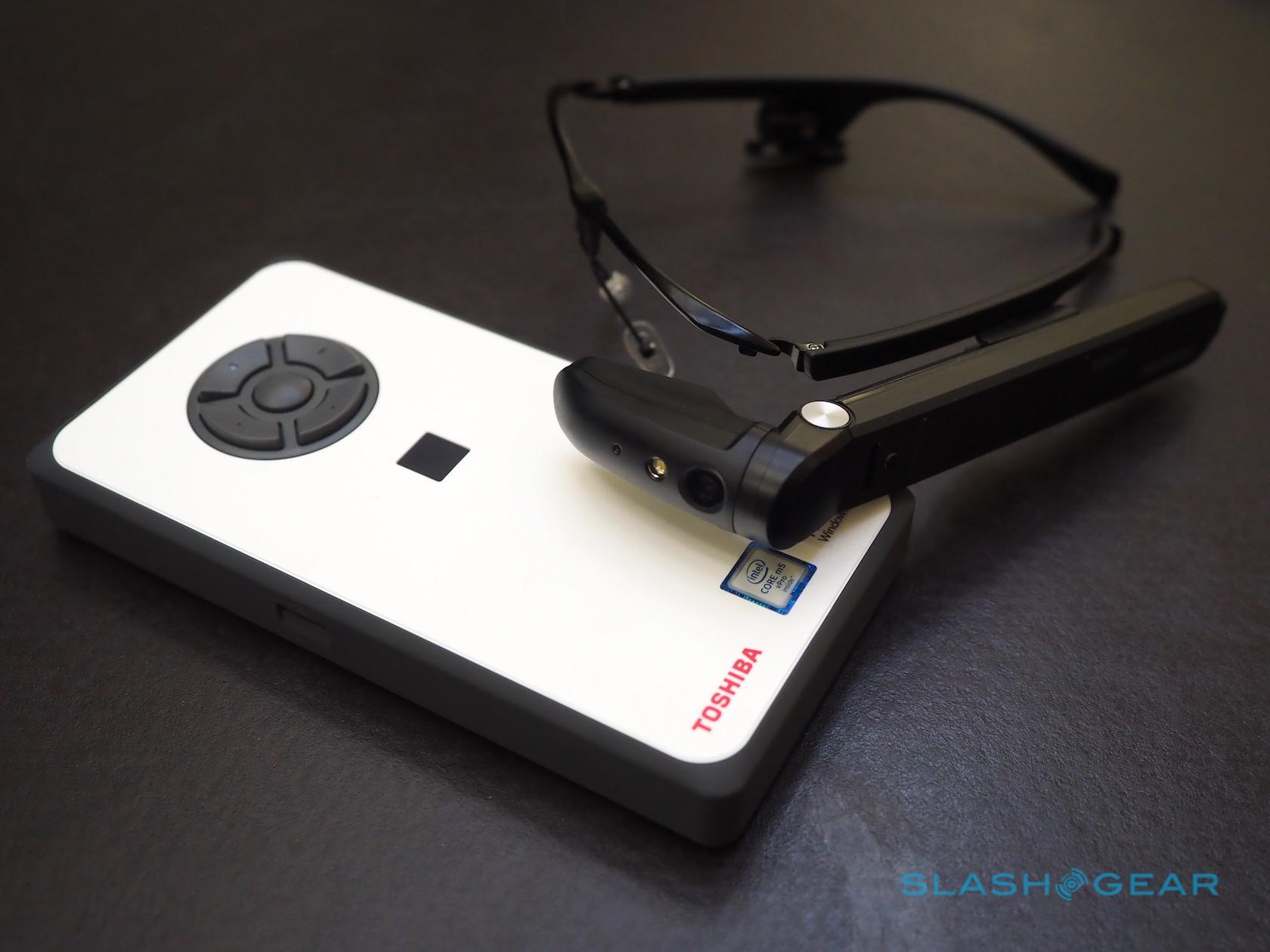 Toshiba's dynaEdge AR Smart Glasses make Win 10 wearable SlashGear