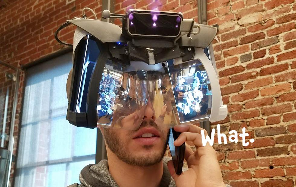 Leap Motion’s AR headset looks insane, but could be miraculous