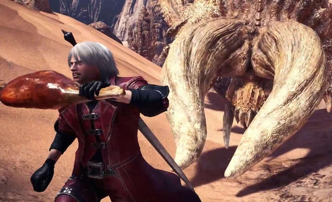 Monster Hunter World Debuts Devil May Cry Crossover Event Slashgear