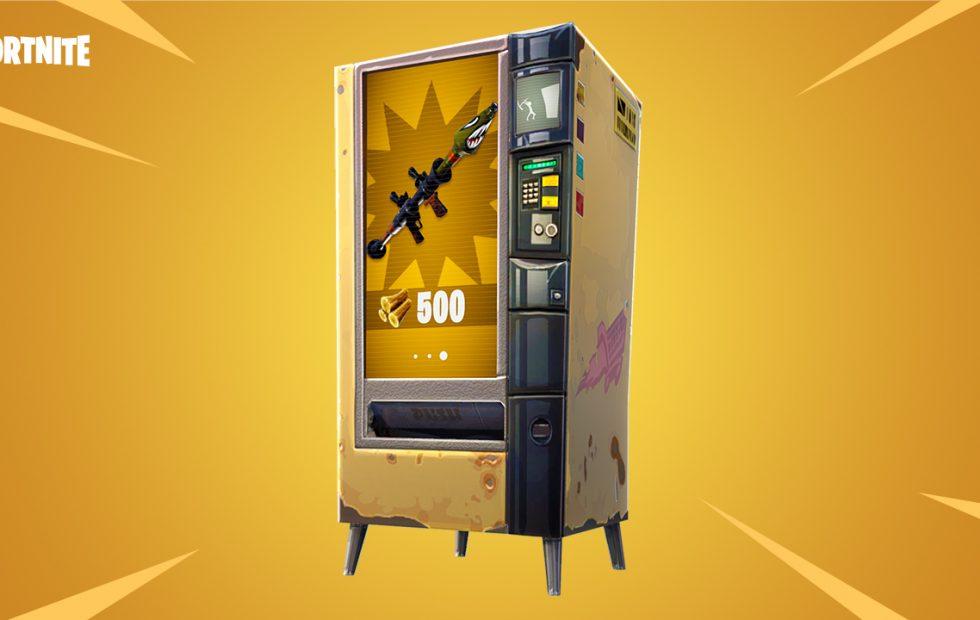 Fortnite gets vending machines and lots of explosions with new update