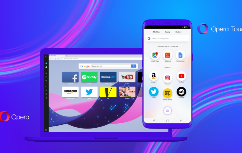 Opera Touch mobile browser launches with one-handed surfing in mind