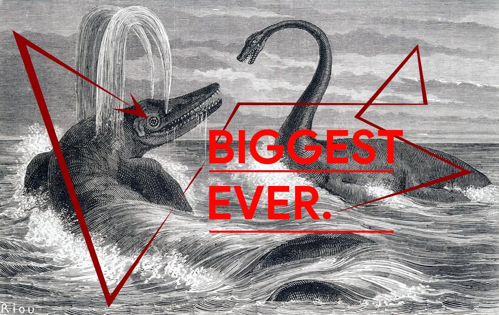 biggest marine reptile