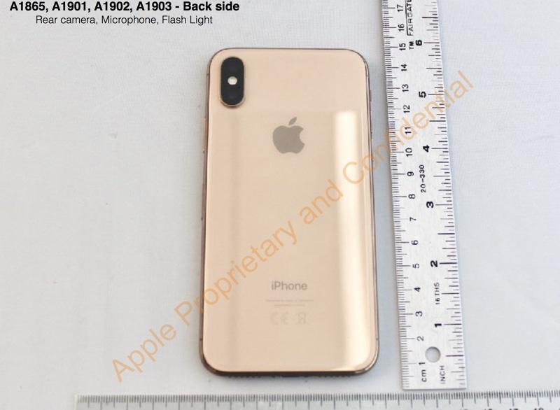 The gold iPhone X just got exposed