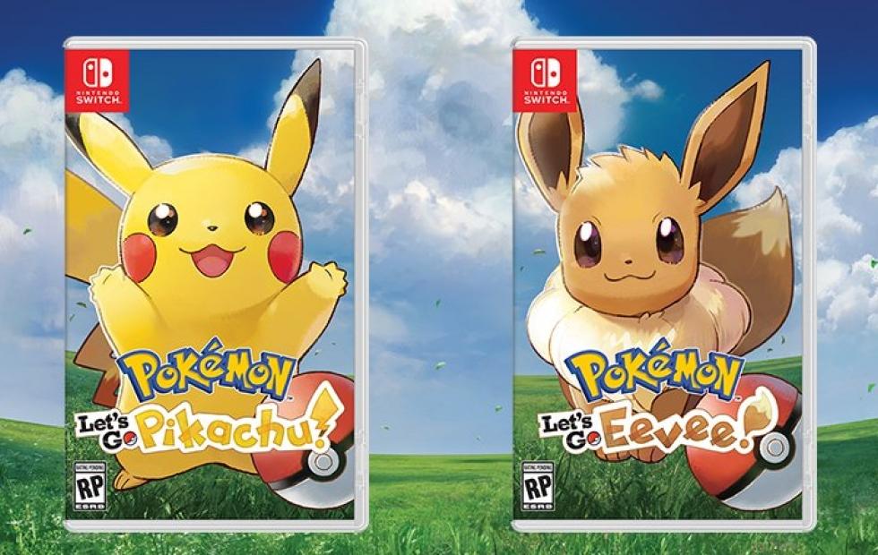 nintendo switch let's go pikachu