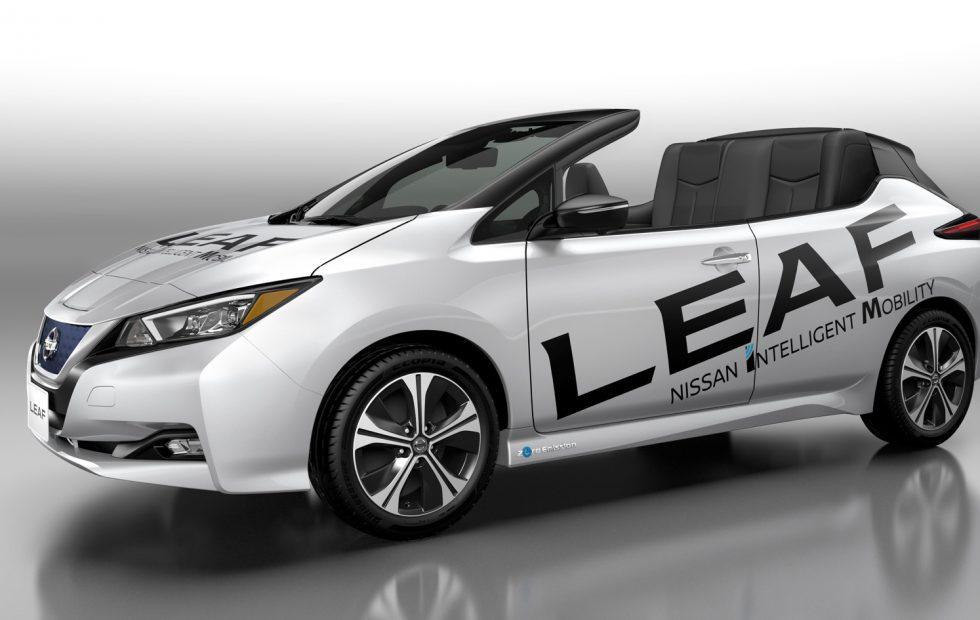 Nissan Leaf Open Top is an oddball convertible EV