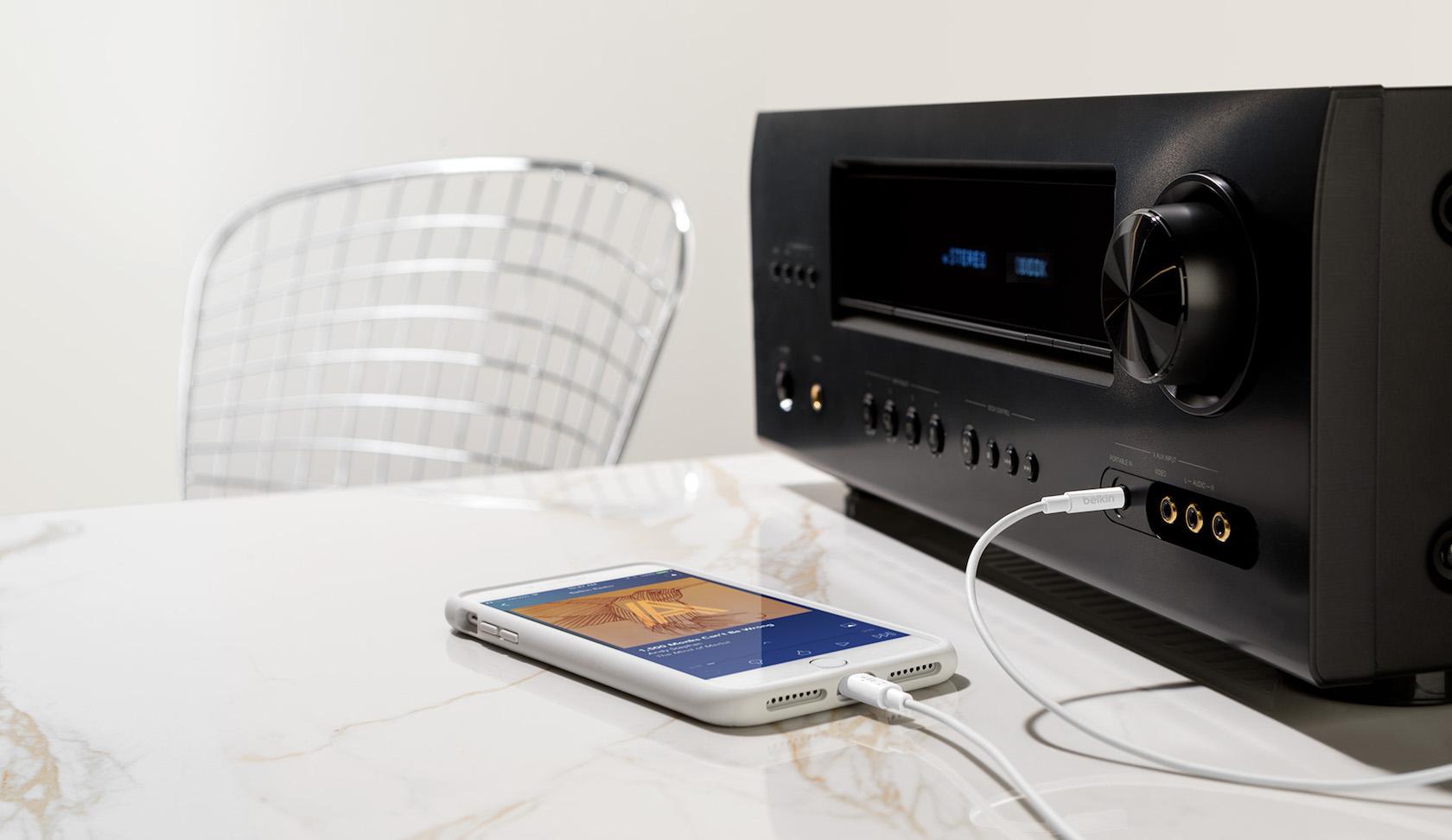 how to connect music to car with aux