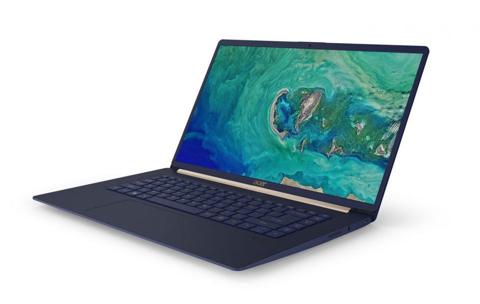 Acer Swift 5 slims down, gets bigger display for 2018