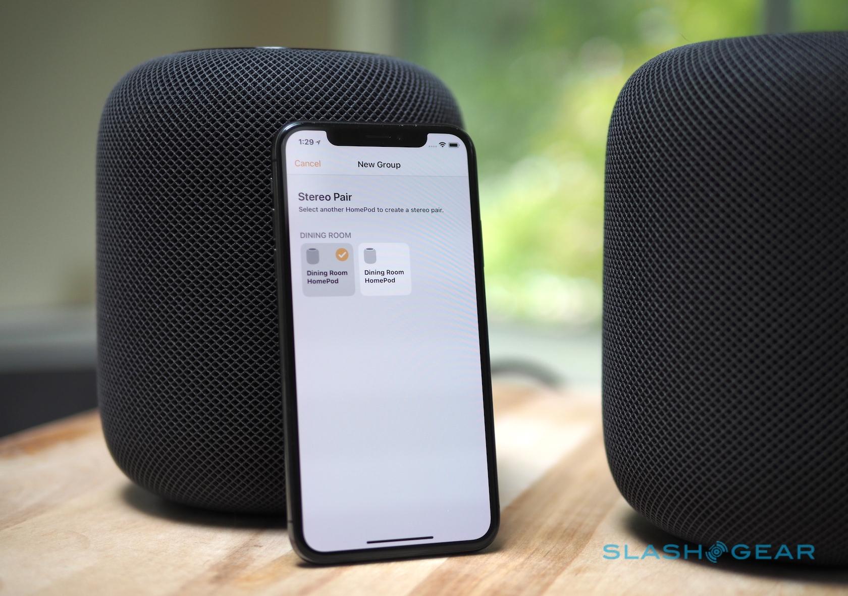 homepod stereo sound