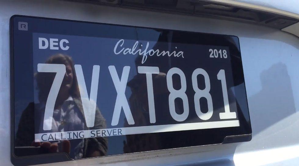 California now testing digital license plates SlashGear
