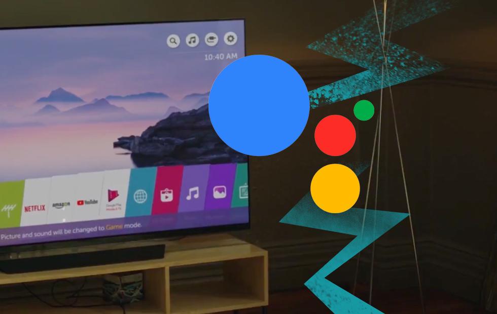 lg webos tv google assistant