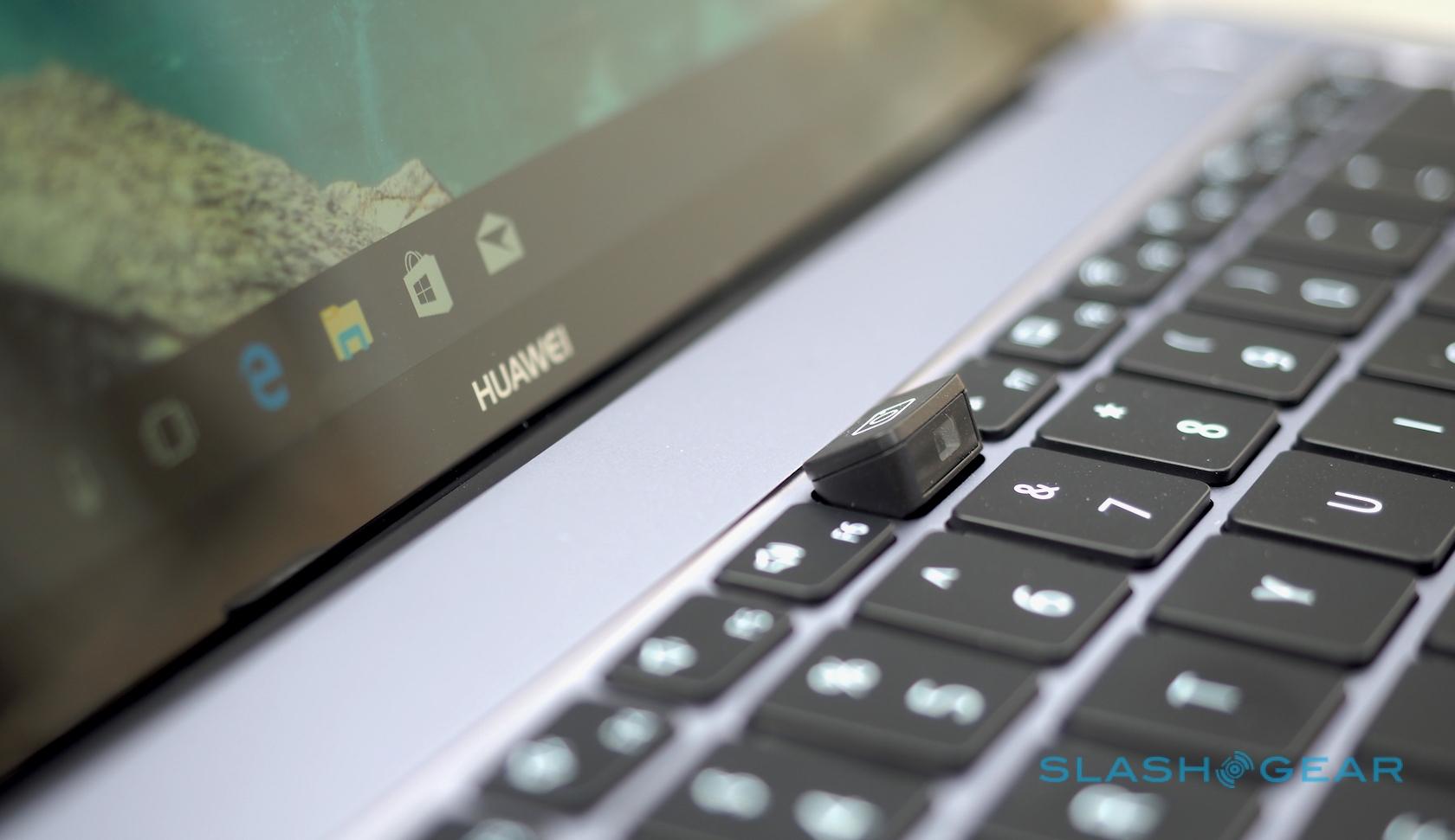 Huawei MATEBOOK камера в клавиатуре