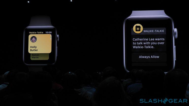 how does apple walkie talkie work