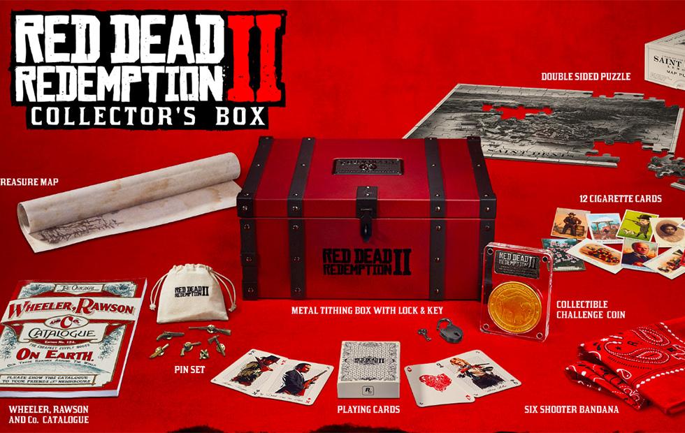 Red Dead Redemption 2 Collector's Box loot detailed SlashGear