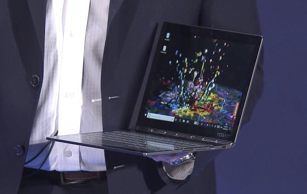 Lenovo Yoga Book 2 previews E Ink keyboard