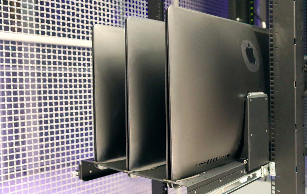 This iMac Pro server rack is both beautiful and powerful