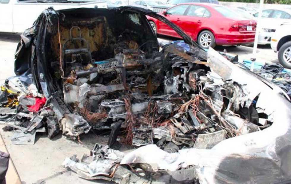 NTSB says Tesla battery reignited twice after fatal accident [Updated