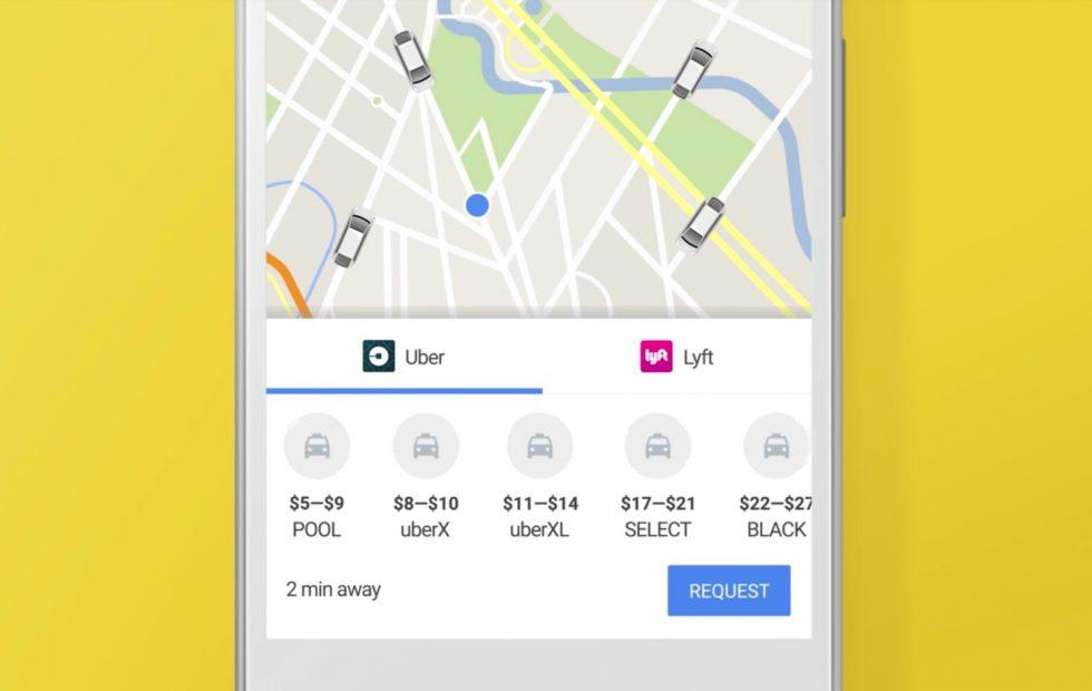 Google Maps just evicted Uber bookings [Updated] - SlashGear