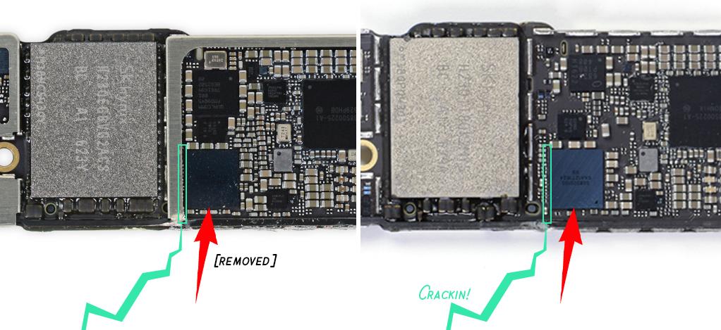 Iphone 7 plus схема аудиокодек