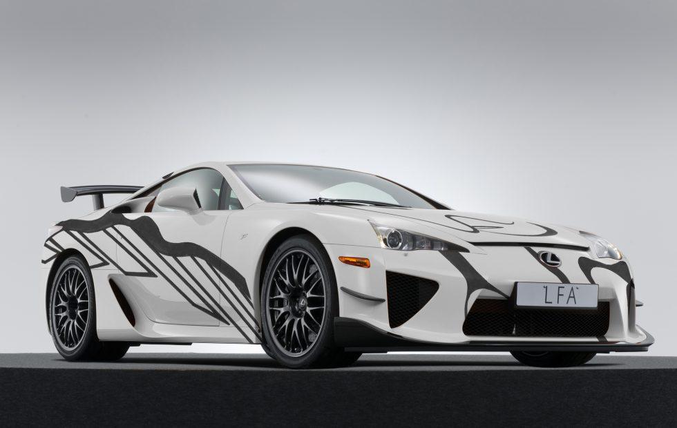 Lexus gave its LFA the Art Car treatment