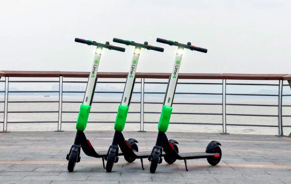 lime bikes and scooters