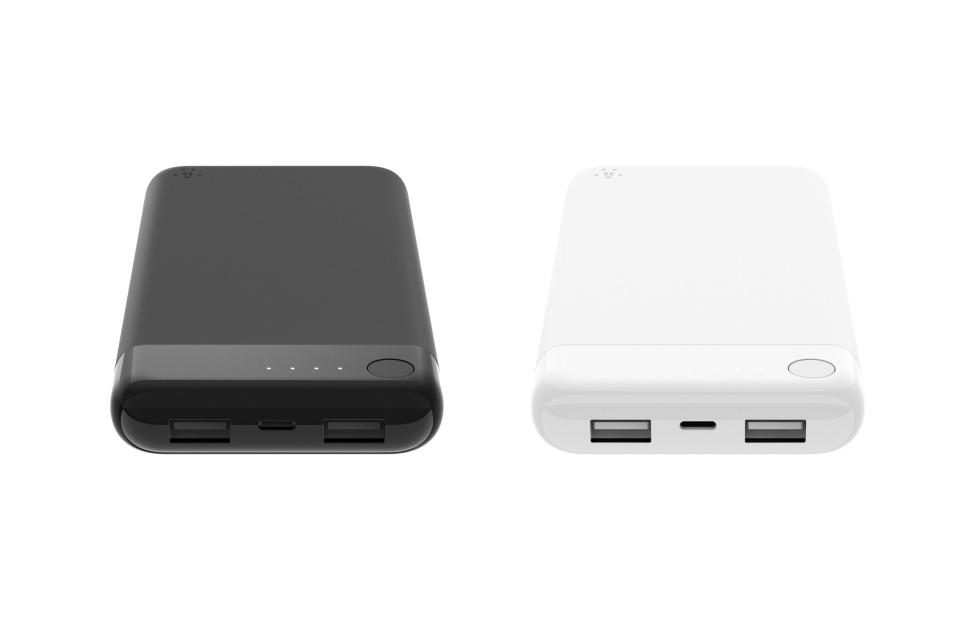 Belkin Boost Charge 10K power bank recharges with Lightning cable