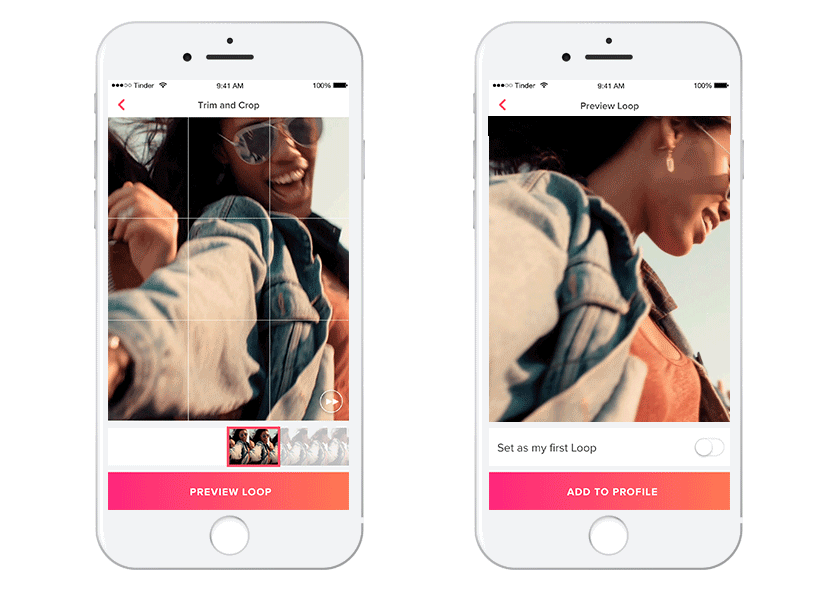 Tinder Loops give you 2 seconds to show yourself worthy of love