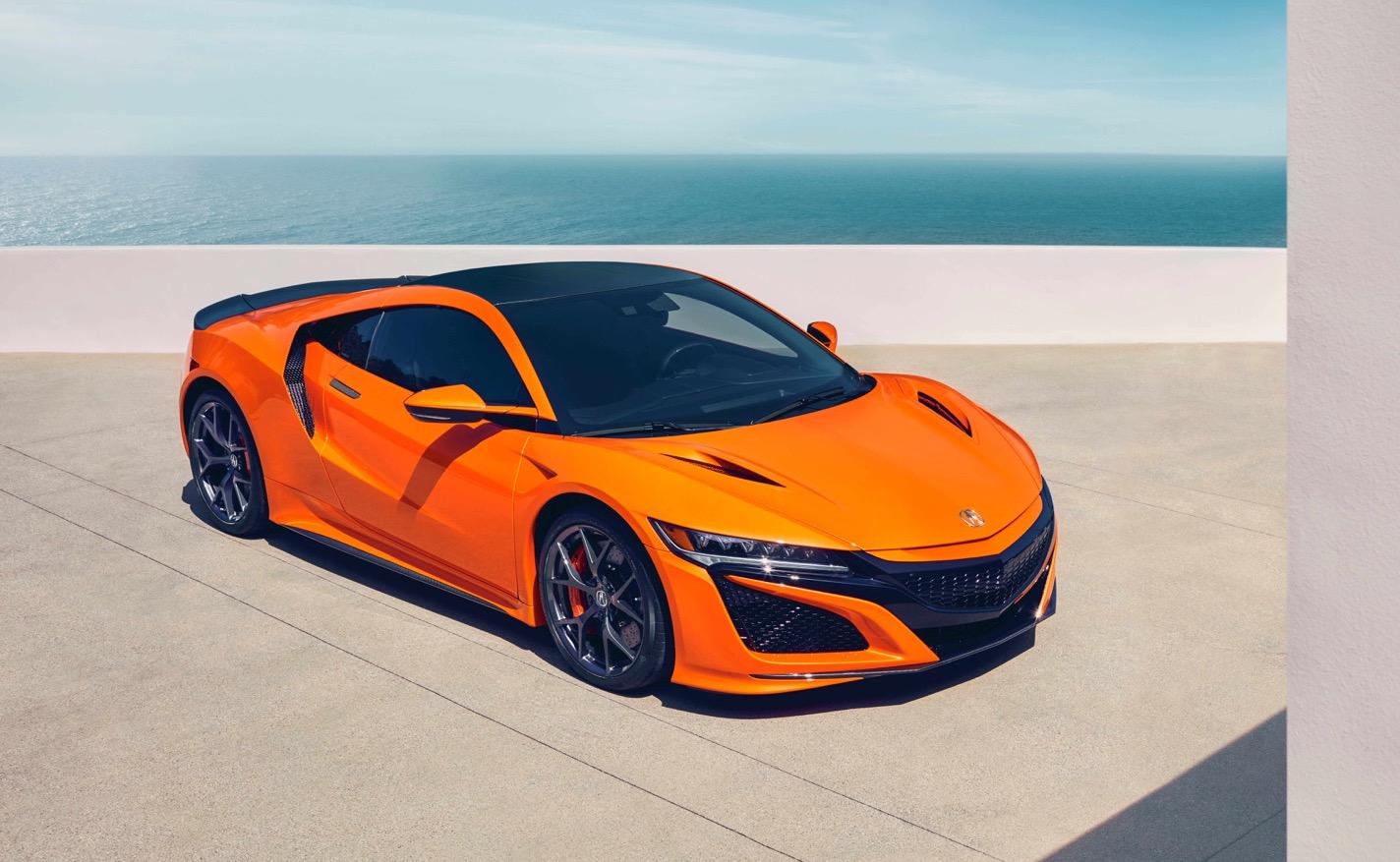 nsx acura orange thermal honda models cars bmw transmission i8 value sports electric luxury vs side performance hybrid supercar supercars