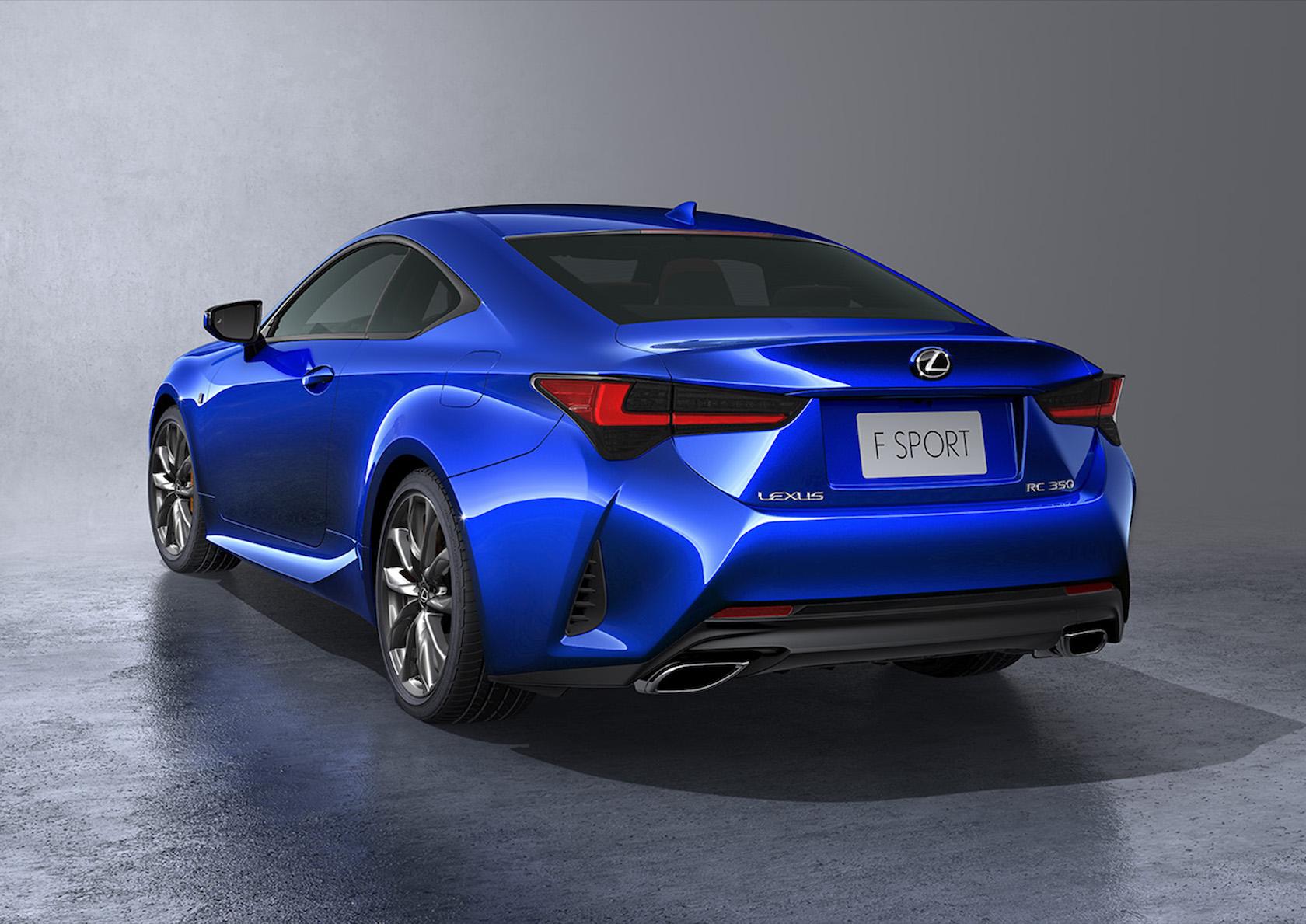 2019 Lexus Rc Coupe Gets Lc Inspired Upgrade Slashgear