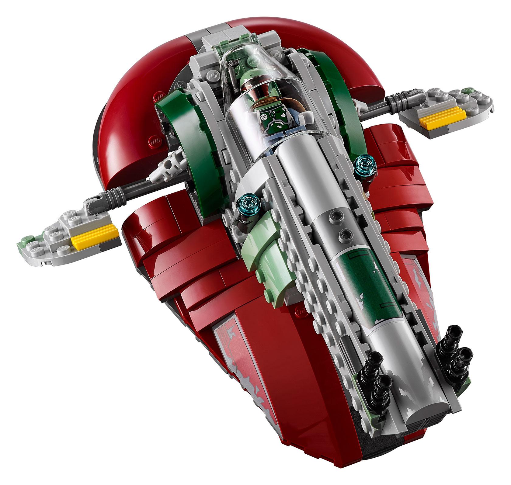 lego star wars red ship