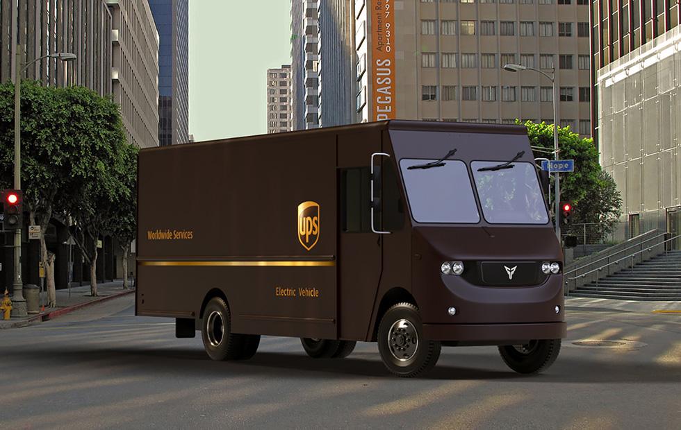 UPS developing electric delivery trucks for testing in Los Angeles
