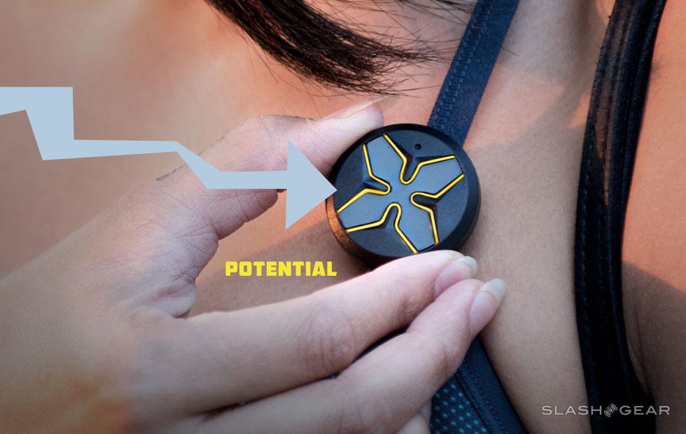 Lotus is a wearable panic button, sort of