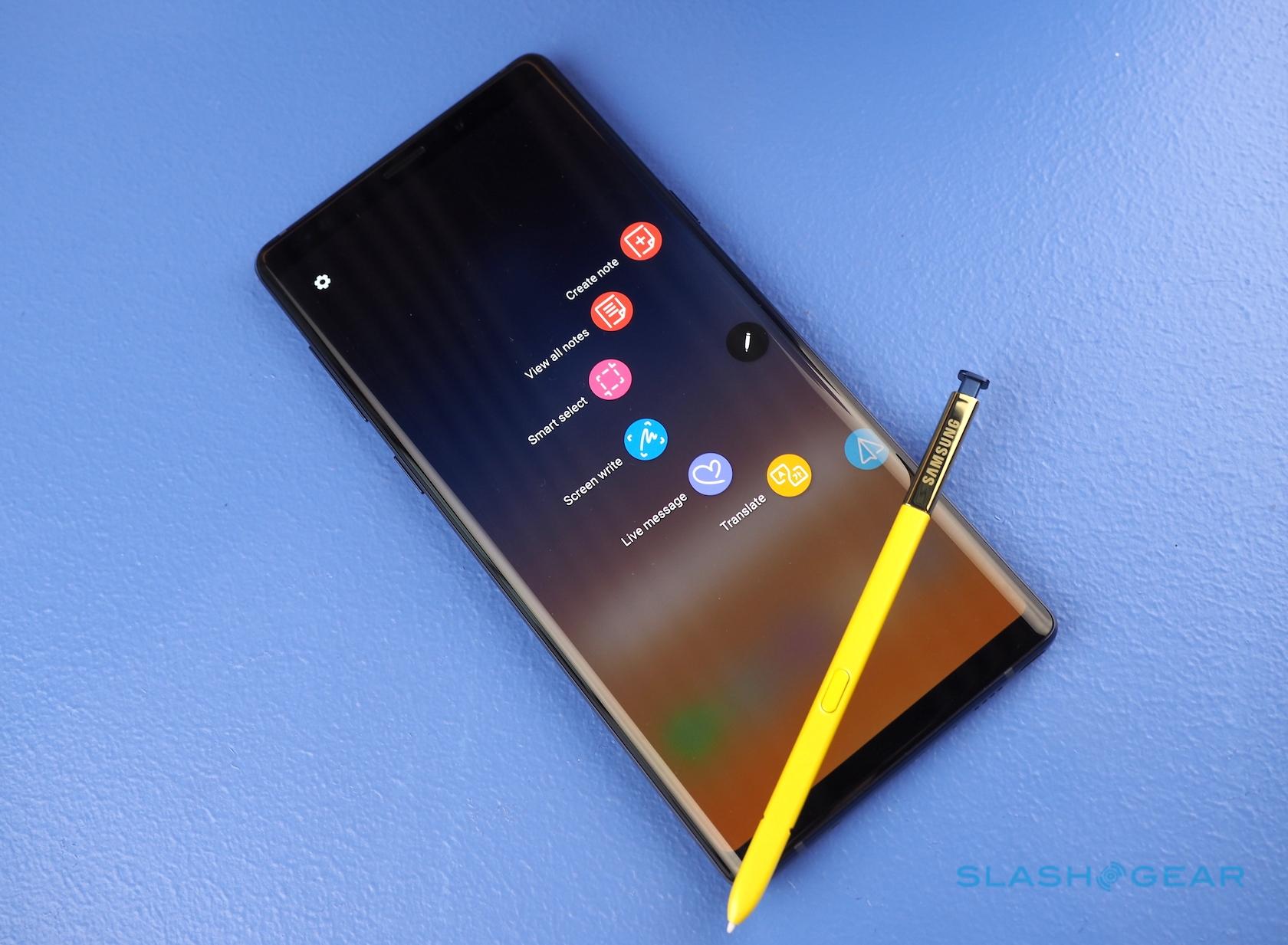 Note 9 динамики