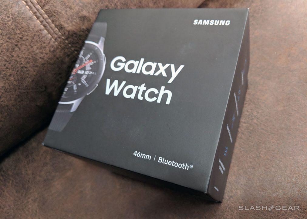 samsung galaxy watch in the box