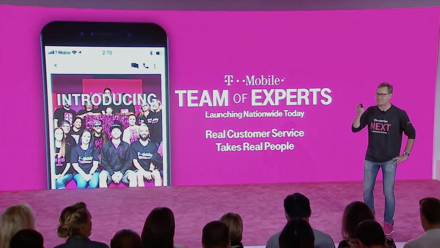 TMobile Team of Experts makes customer service the next carrier war