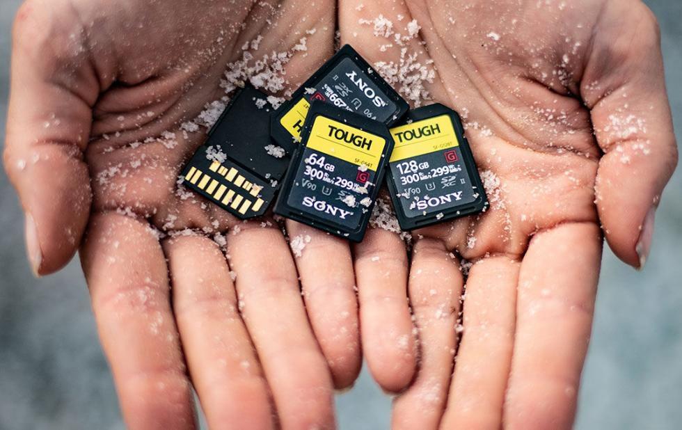 Sony SF-G TOUGH SD cards are perfect for your rugged camera