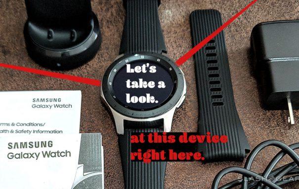 samsung galaxy watch what's in the box