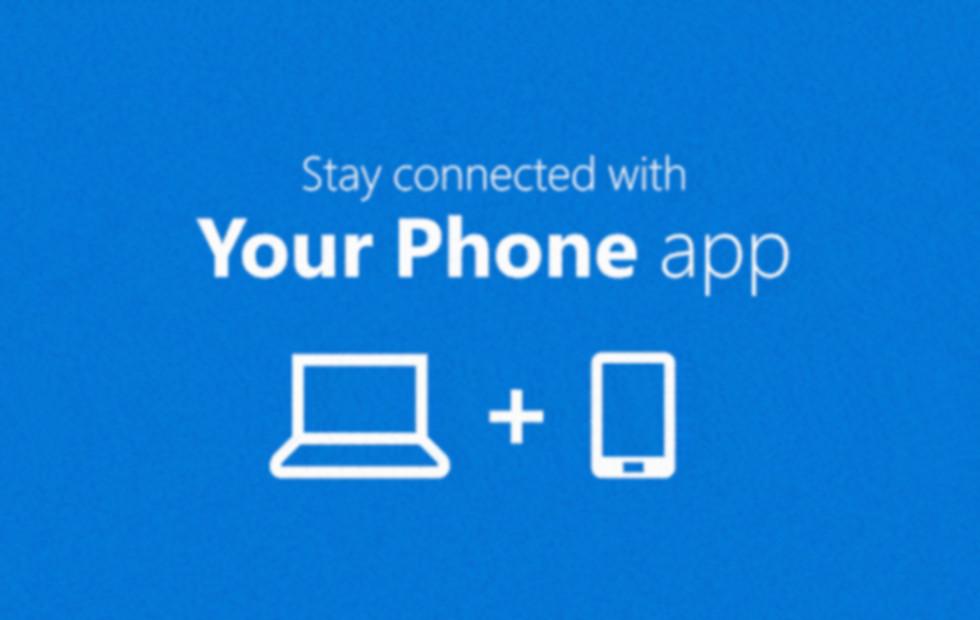 How does microsoft your phone app work with iphone
